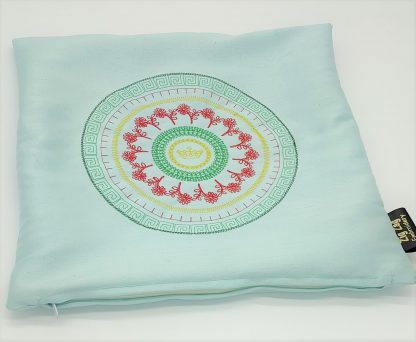 Beautiful Diamond Pattern Embroidery cushion Cover - double side pattern - Image 2