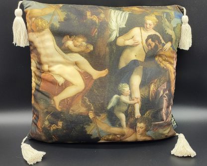 Elegant Beautiful Roman Nude Printed Cushion Cover - Image 5