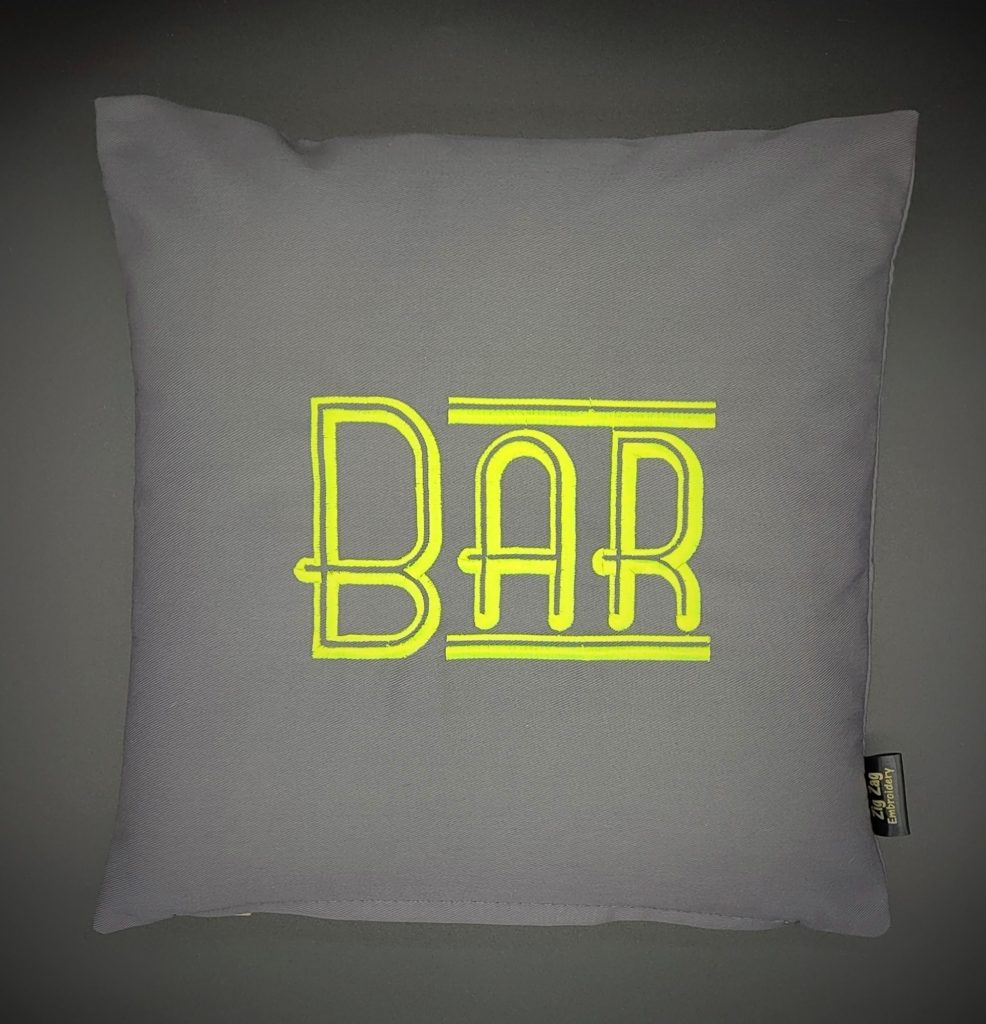 Embroidery Embroidery cushion