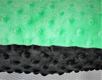 Limited Edition Black and Green Bold Coloured Beautiful Velvet Cushion - Image 5