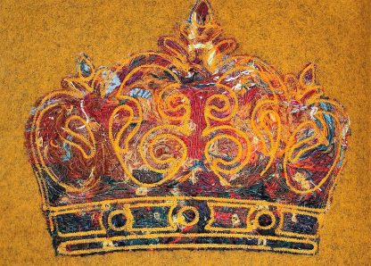 Enhance Your Décor with the Stunning Royal Crown Cushion Cover: Free Motion Embroidery at Its Finest - Image 4