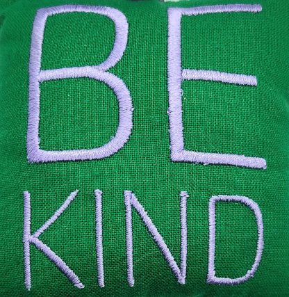 Be Kind - Bag Charm - Green