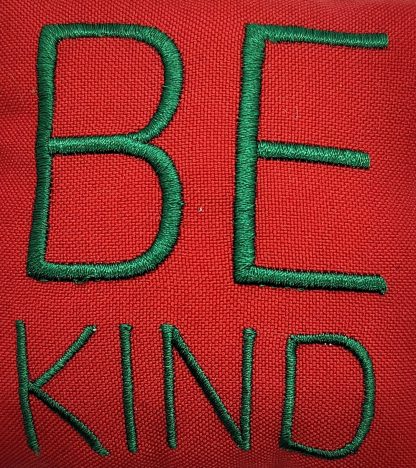 Be Kind - Bag Charm - Red