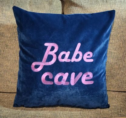Pink Babe cave cushion cover