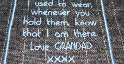 Beautiful Handmade Embroidery Memory Patch, Sew On - Image 3