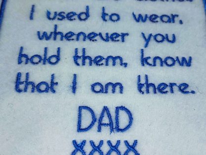 Beautiful Handmade Embroidery Memory Patch, Sew On - Image 4