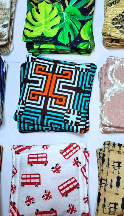 Handmade Fabric Coasters - Main Picture