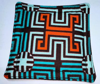 Handmade Fabric Coasters - Maze (Liberty Print)