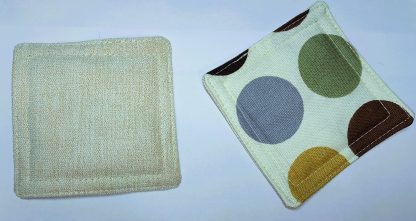Handmade Fabric Coasters - Spot