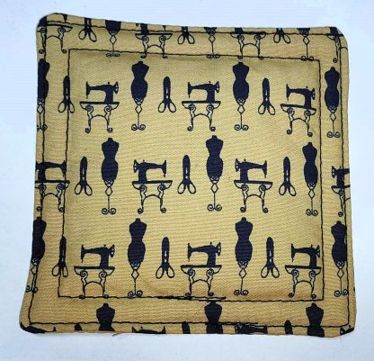 Handmade Fabric Coasters - Vintage Sewing