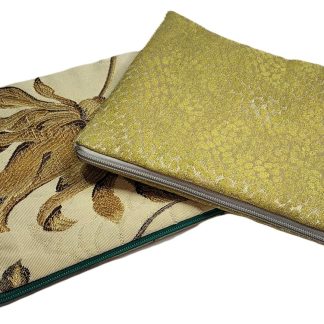 Handmade Fabric Zipper Pouch